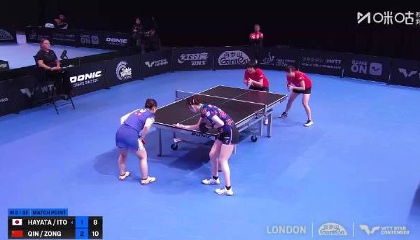 海外華人必看!突破地區限制流暢觀看WTT倫敦賽覃予萱縱歌曼逆轉勝全記錄